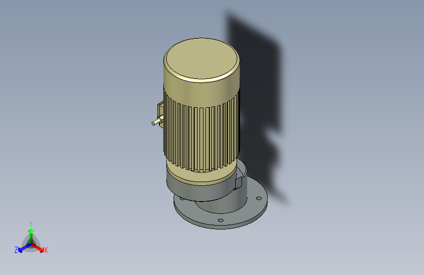 RXF系列轴伸法兰式单级斜齿轮减速机 (1)