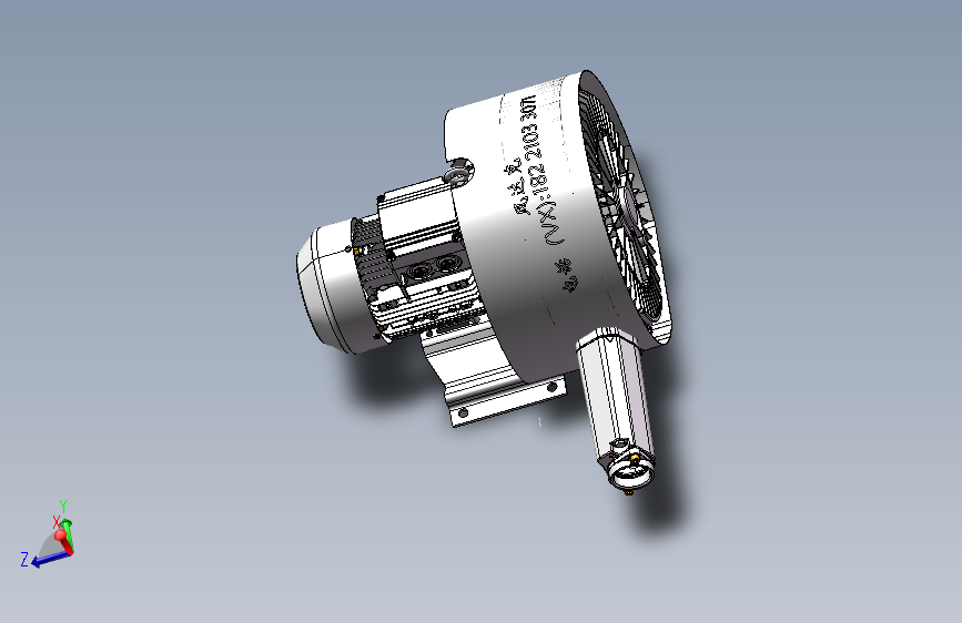 7系列-高压风机  高压鼓风机 旋涡风机 (3KW,4KW,4.3KW,5.5KW,7.5KW)