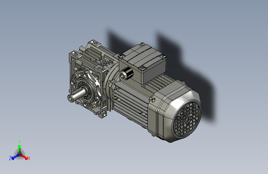 RV040 蜗轮蜗杆减速机