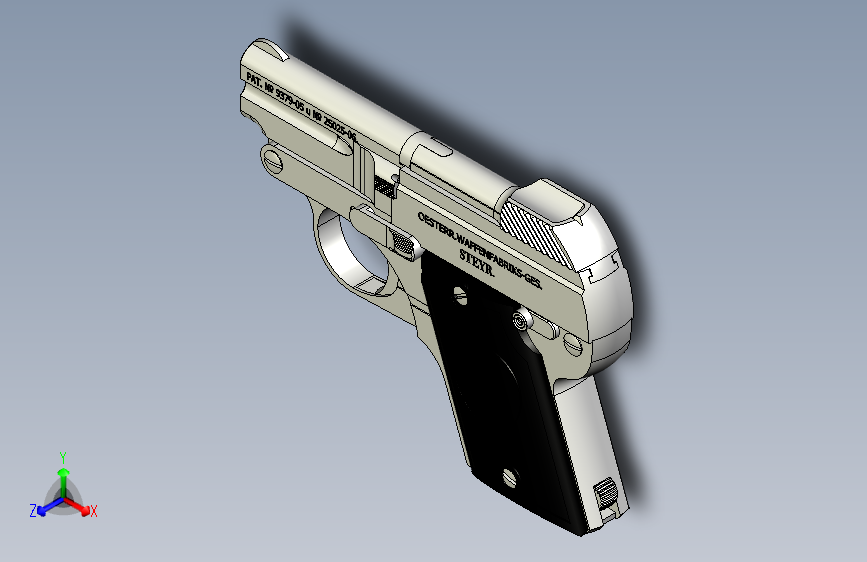 1680斯太尔1909手枪