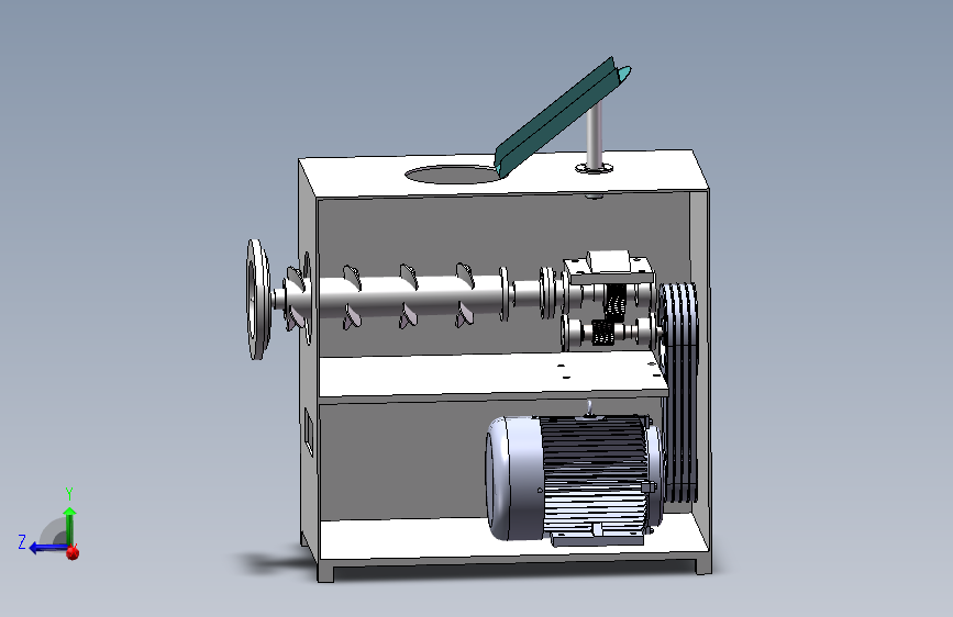 全自动大蒜剥皮机设计【含三维solidworks】