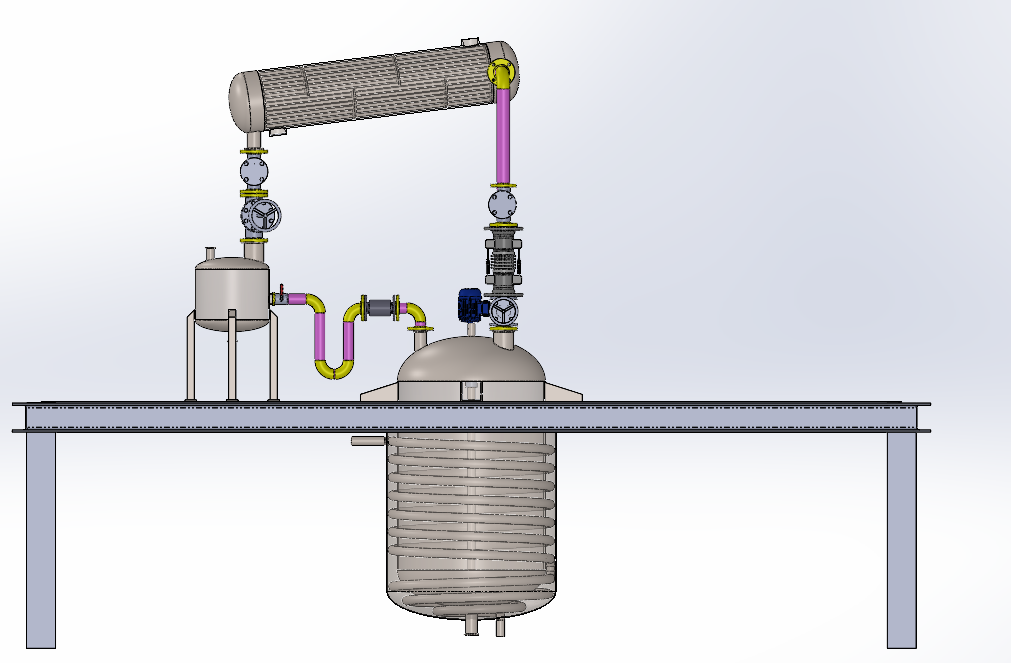 一个完整的热交换系统