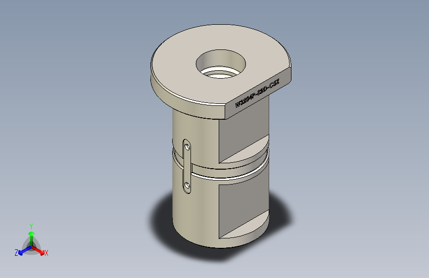 DFU3206-C6 双螺母法兰式滚珠丝杠螺母（Ø90 mm 法兰）