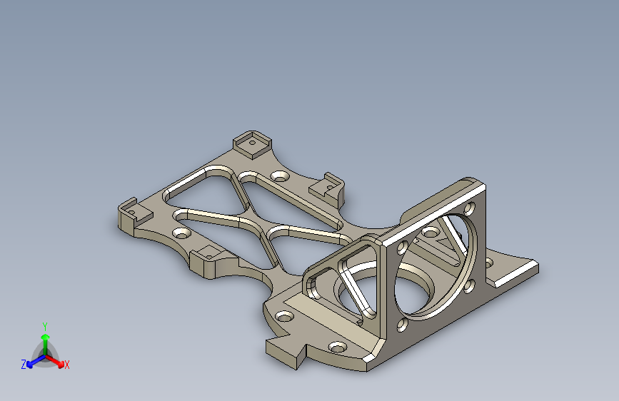 Nema 17 步进电机可堆叠支架