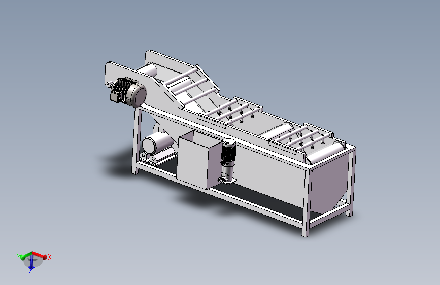 蔬菜清洗机模型图3D