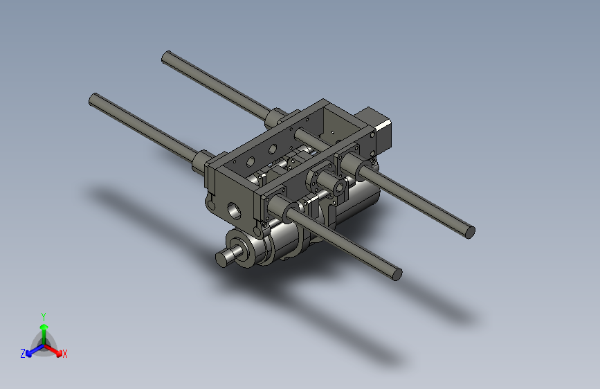XZ组件的某些数控龙门架