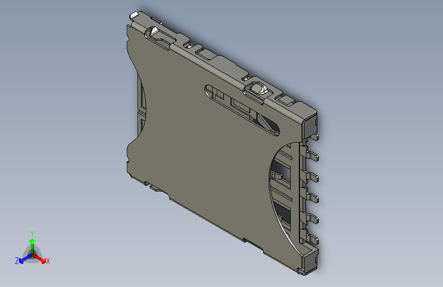 LoRa用纳米SIM连接器，4FF IoT SIM插座