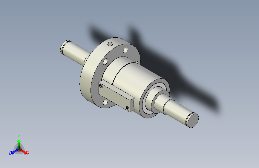 PMI银泰滚珠丝杠丝杆1R25-16A1-FSVE-84-174-1-1_3.969_