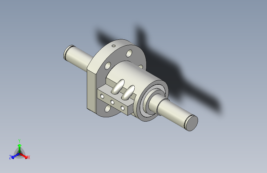 PMI银泰滚珠丝杠丝杆1R36-10A2-FSVW-1-1-92-230_F_
