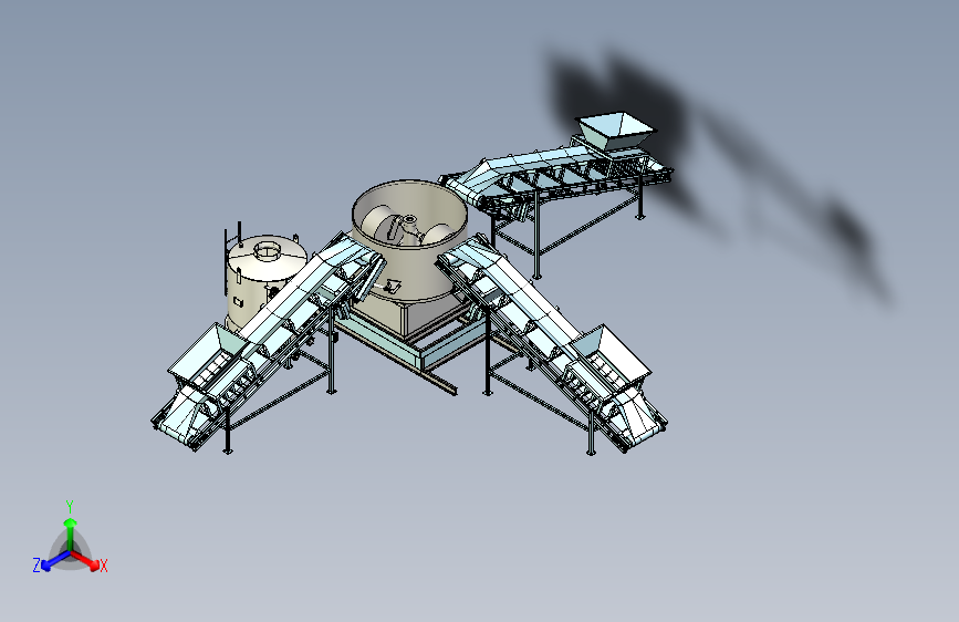 有机肥料搅拌混合系统