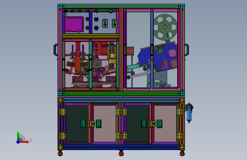 手机后盖自动贴膜，自动下料设备