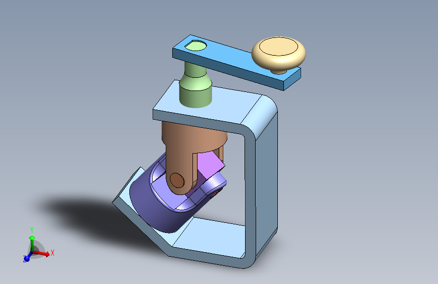 简易万向节(可3D打印)