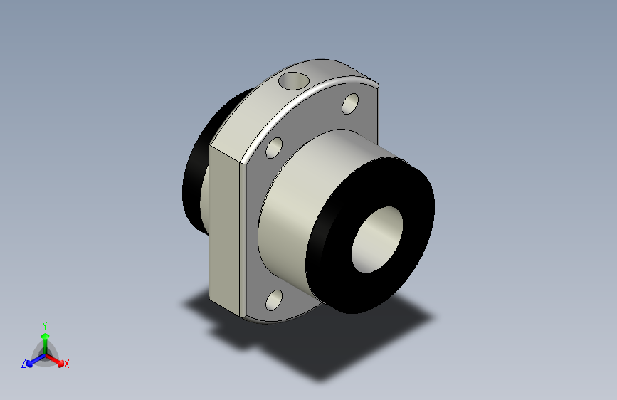 PMI银泰滚珠丝杆螺母FSKW1616B-1.8P_A_