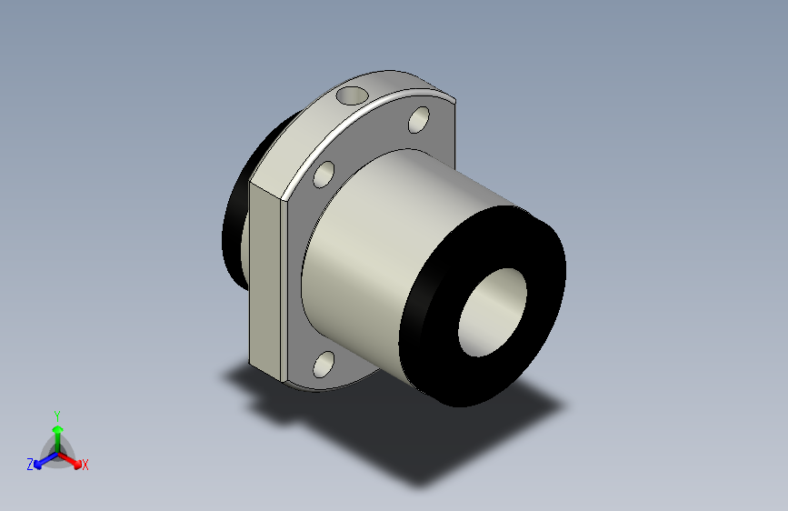 PMI银泰滚珠丝杆螺母FSKW2020B-3.6P_A_