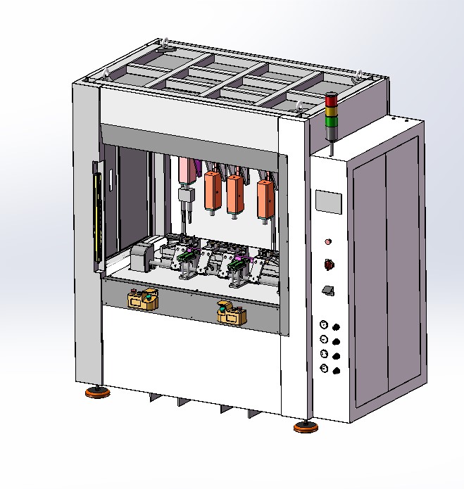 A4 四头超声波焊接机