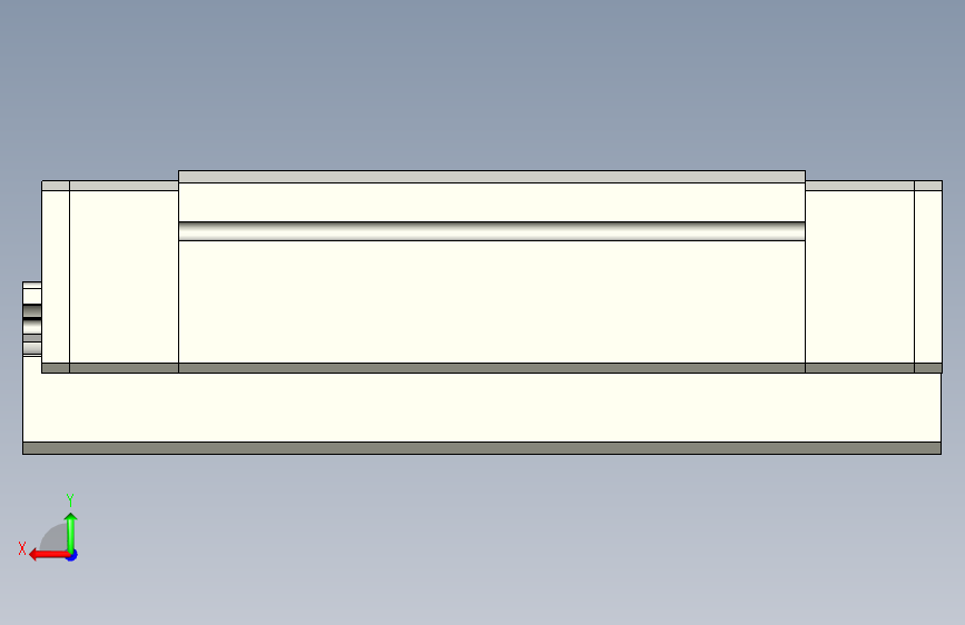 PMI银泰直线导轨MSD12M1LLFZ+R45.4-22.7_22.7N__0_0_0_01_ 背面视图