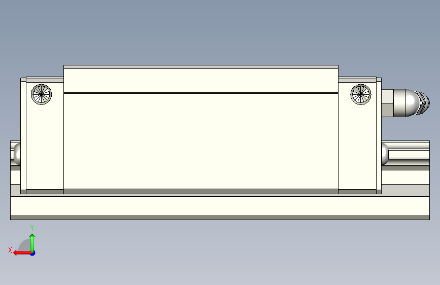 PMI银泰直线导轨SME30SA1FC+R122-21_21N__0_0_0_01G-M6_ 背面视图