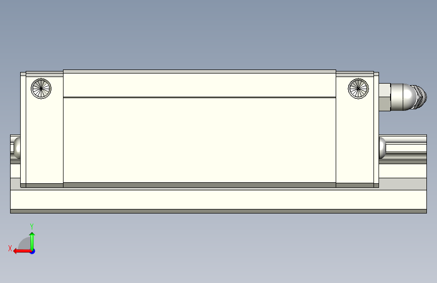 PMI银泰直线导轨SME30SB1FC+R122-21_21N__0_0_0_01G-M6_ 背面视图