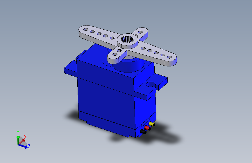 数字舵机 STP格式