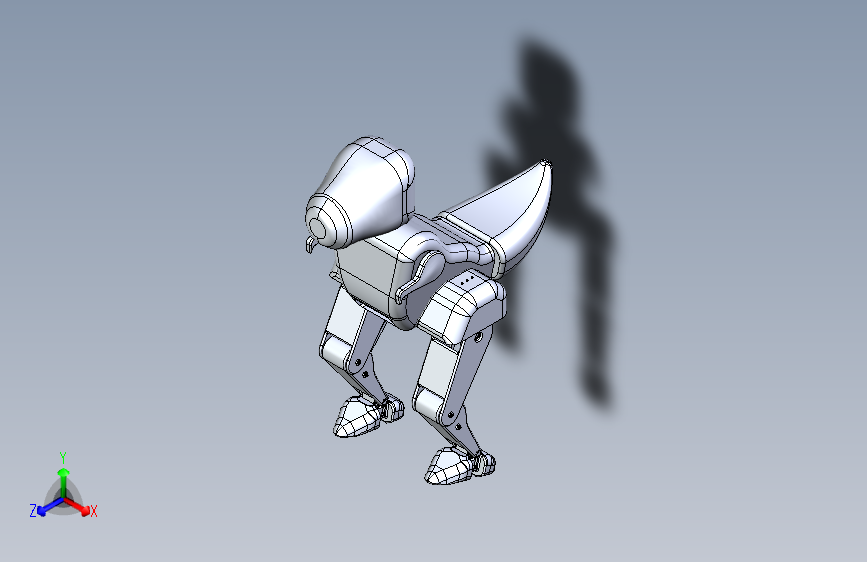 仿生双足恐龙机器人