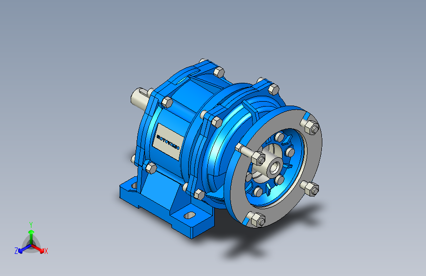 Motovario摩多利电机减速机HAA32T5.3863_B520x40-NO---_--_