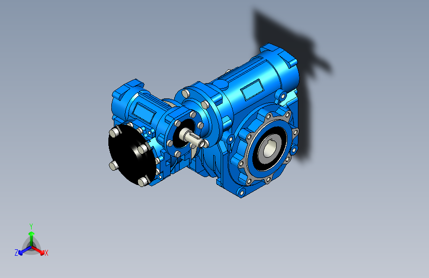 Motovario摩多利电机减速机ISW-SW050-07575__5x15_114x30NO28NO11NO00