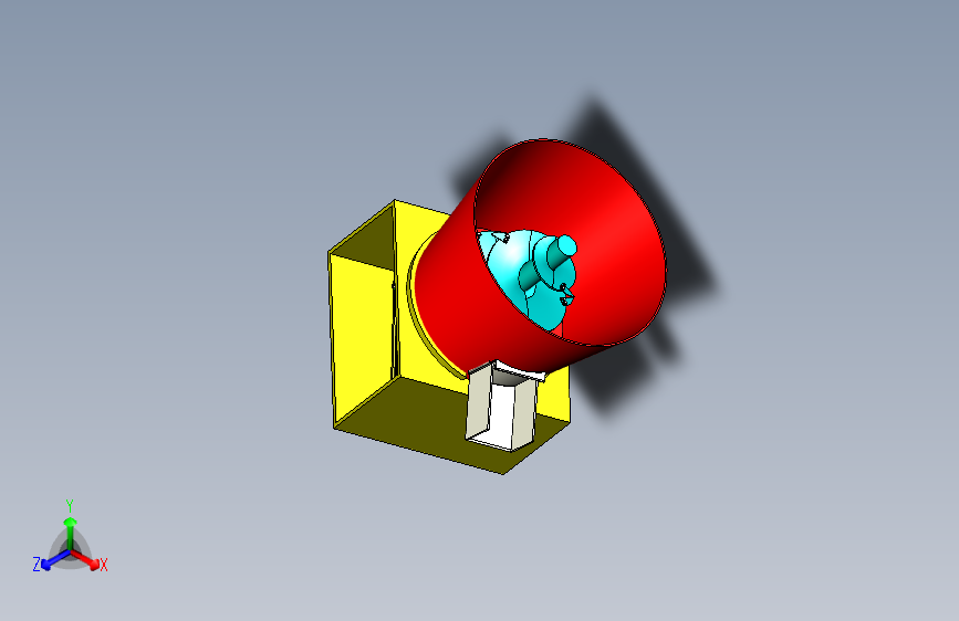 立式电机驱动精粗饲料混合搅拌机的设计三维SW CAD图纸+说CAD