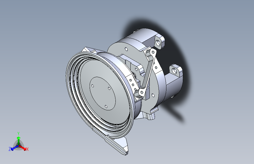 30-SMD进料震动盘设计模型