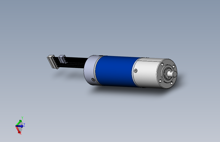 总装电机减速箱三维图（NU19-HC002-000）