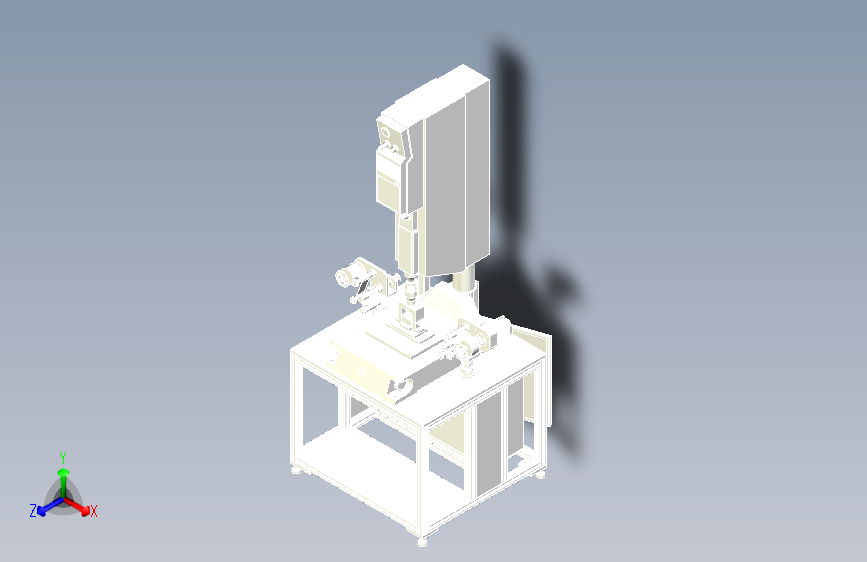 自动塑料焊接机设计模型
