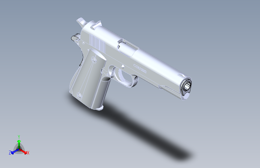 1035M4半自动手枪CATIAV5R21设计.x_t