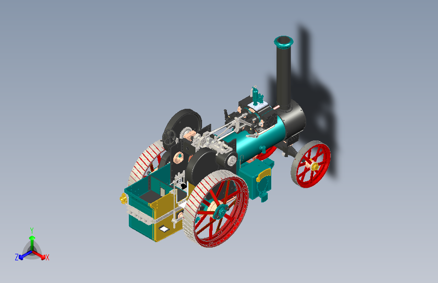 蒸汽牵引机车.x_t