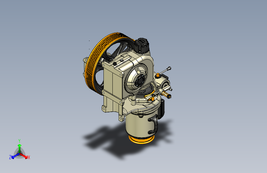 电梯曳引机3D图纸 x_t格式.x_t