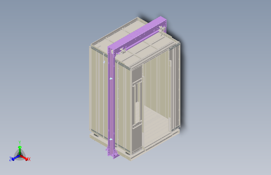 电梯轿架轿厢总成.x_t