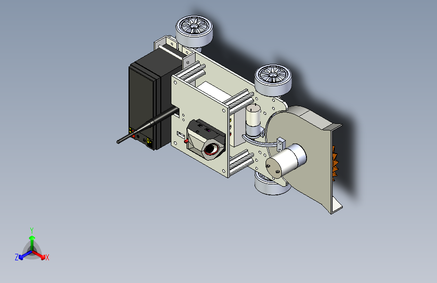 苗间锄草机器人设计及优化设计.stp
