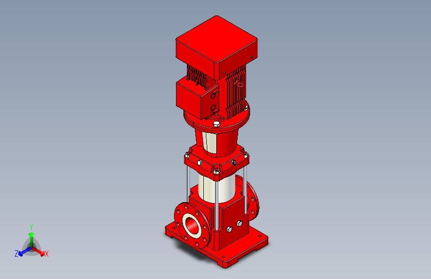 XBD-SL125立式多级消防泵XBD-2.0(30)-SL125-1