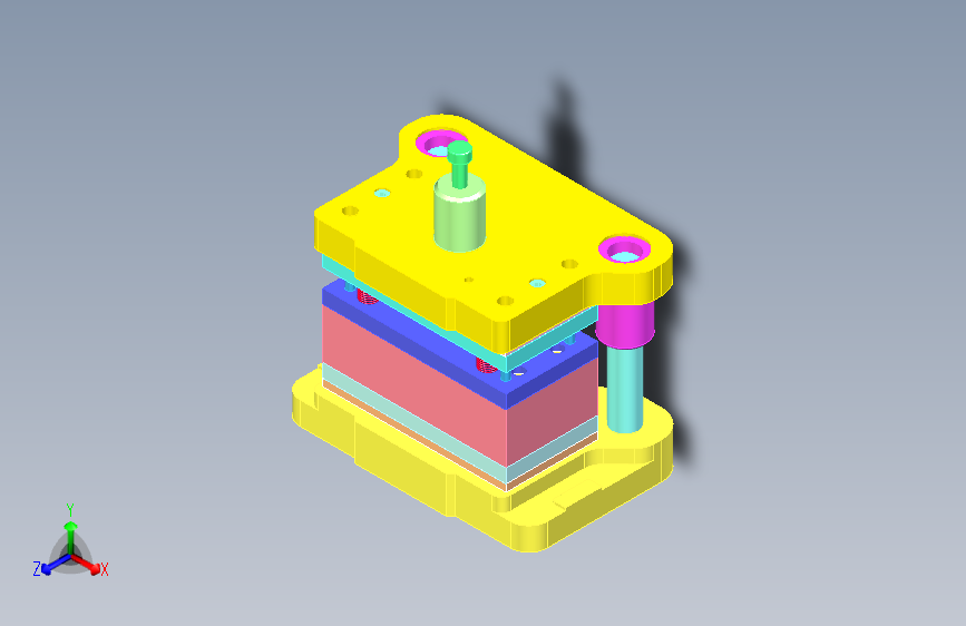 U形件落料弯曲模设计源文件.x_t
