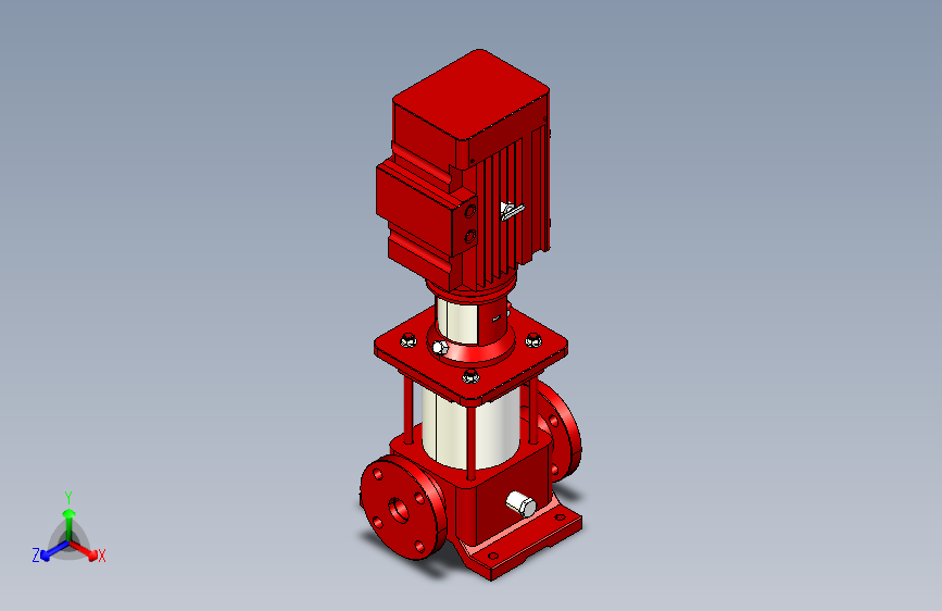 XBD-SL10PN16-25立式多级消防泵XBD-3.5(2.0)-SL10-4.stp