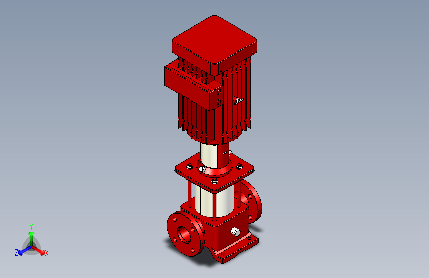 XBD-SL20立式多级消防泵XBD-3.8(5)-SL20-3