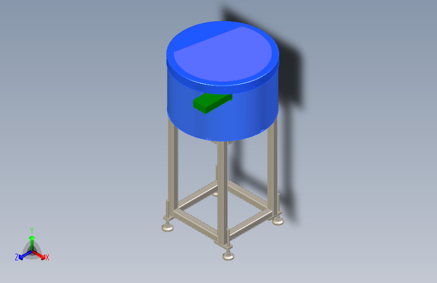 振动盘隔音框架二