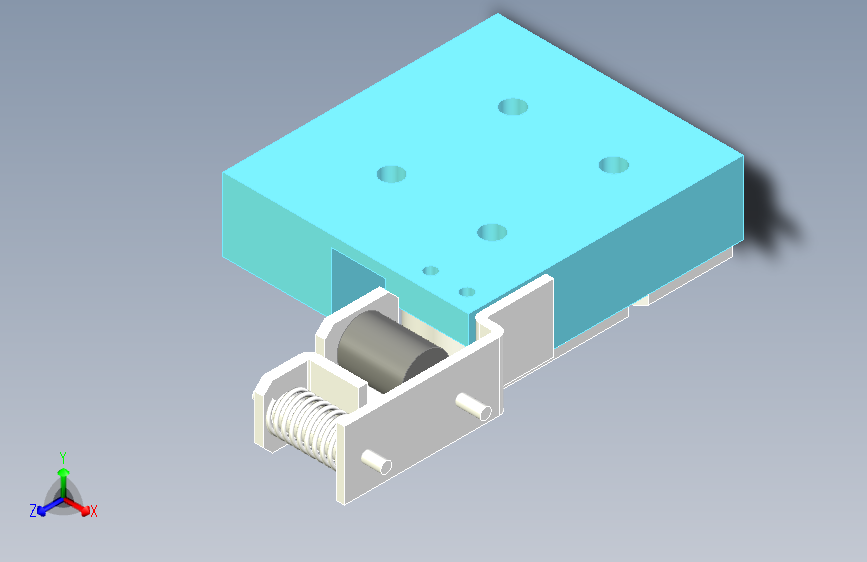 磁吸式电梯安全钳.x_t