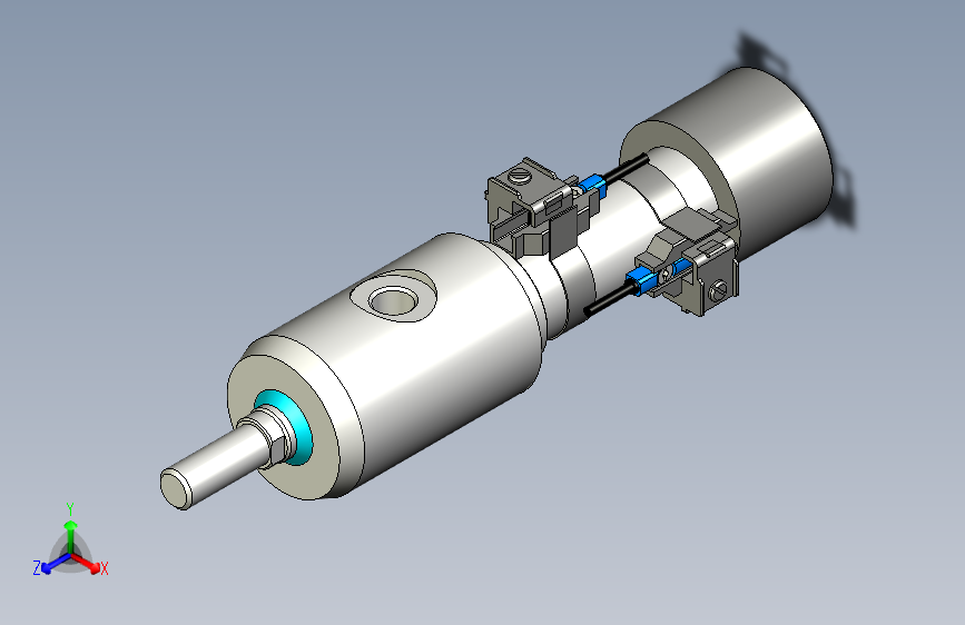 AHP默克尔Merkle液压油缸MHZ_160.25_16.00.201.35.OM+2x_Artikel_227091_DH_0.0_
