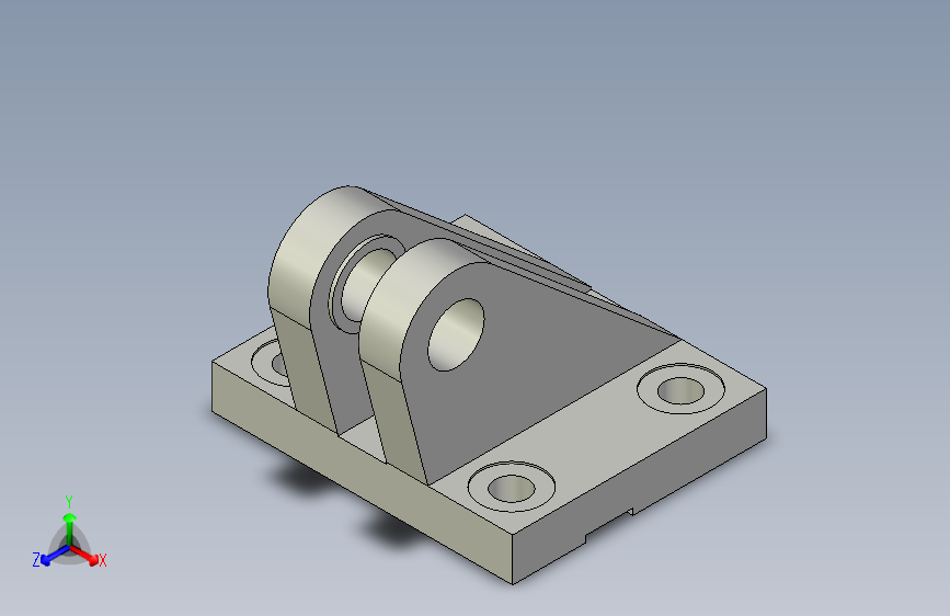 AHP默克尔Merkle液压油缸轴承座Lagerbock_DHZ_LB-LD-30_-_Art.Nr.__104196