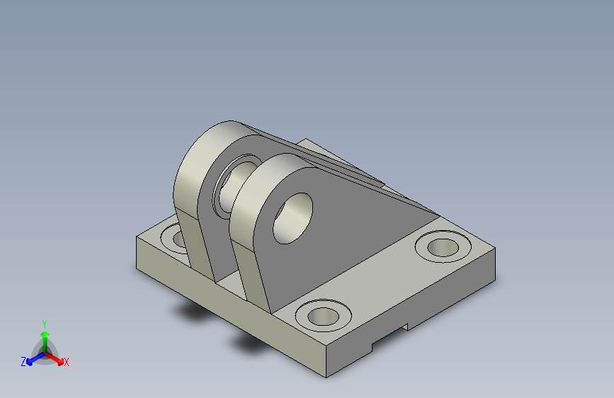 AHP默克尔Merkle液压油缸轴承座Lagerbock_DHZ_LB-LD-40_-_Art.Nr.__104197