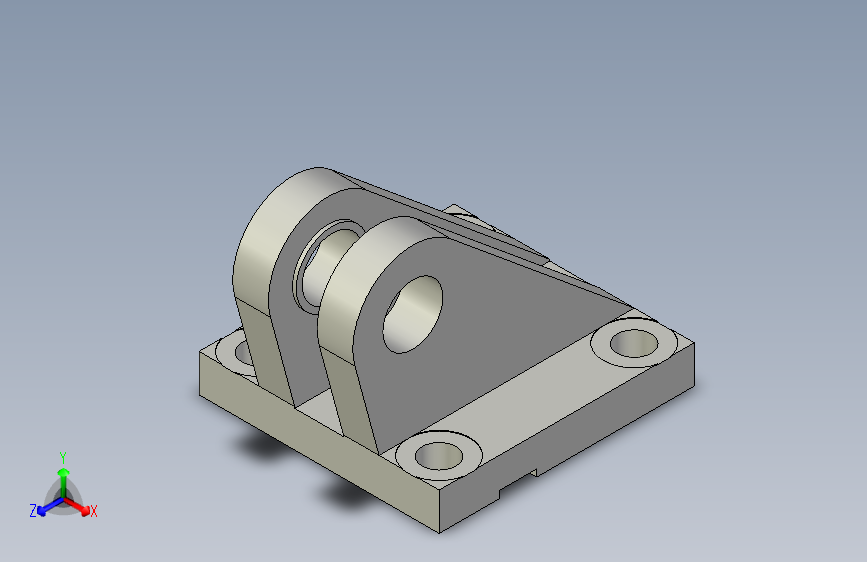 AHP默克尔Merkle液压油缸轴承座Lagerbock_DHZ_LB-LD-80_-_Art.Nr.__104200