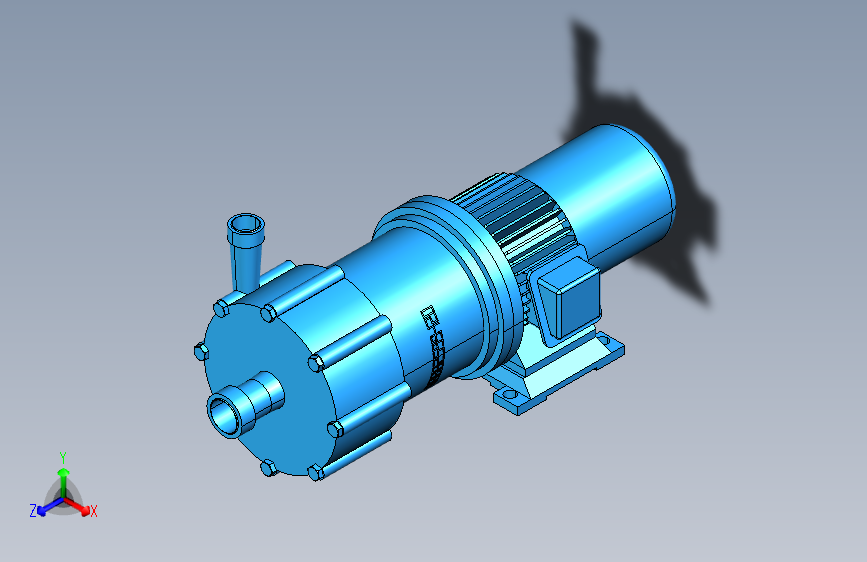 CQB-F型氟塑料磁力驱动泵[CQB20-15-75F流量1.6扬程7]
