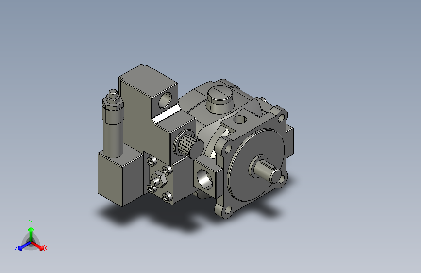 卸载型变量叶片泵_VD3-20F-A