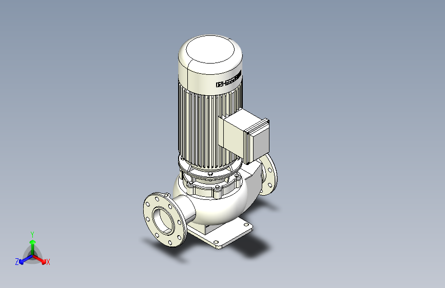 ISG╱IHG100-500系列管道离心泵[ISG100-100(I)-流量192]