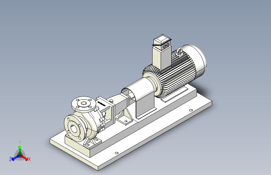 、[IH50-32-125电机型号100L-2-3.0电机类型YB叶轮切割-A扬程18.8]