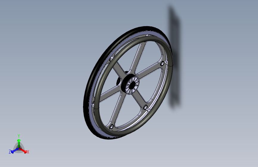 个人三轮老人轮椅车模型--218846-28